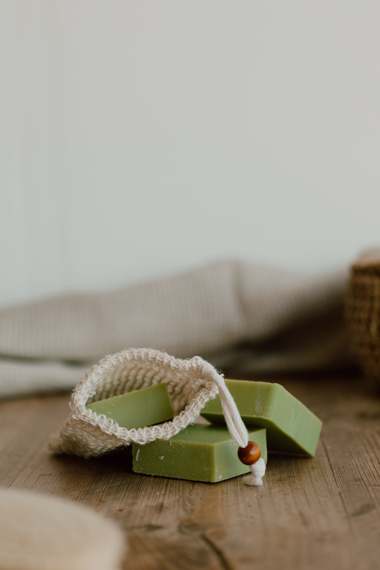 Sæbenet af naturmateriale