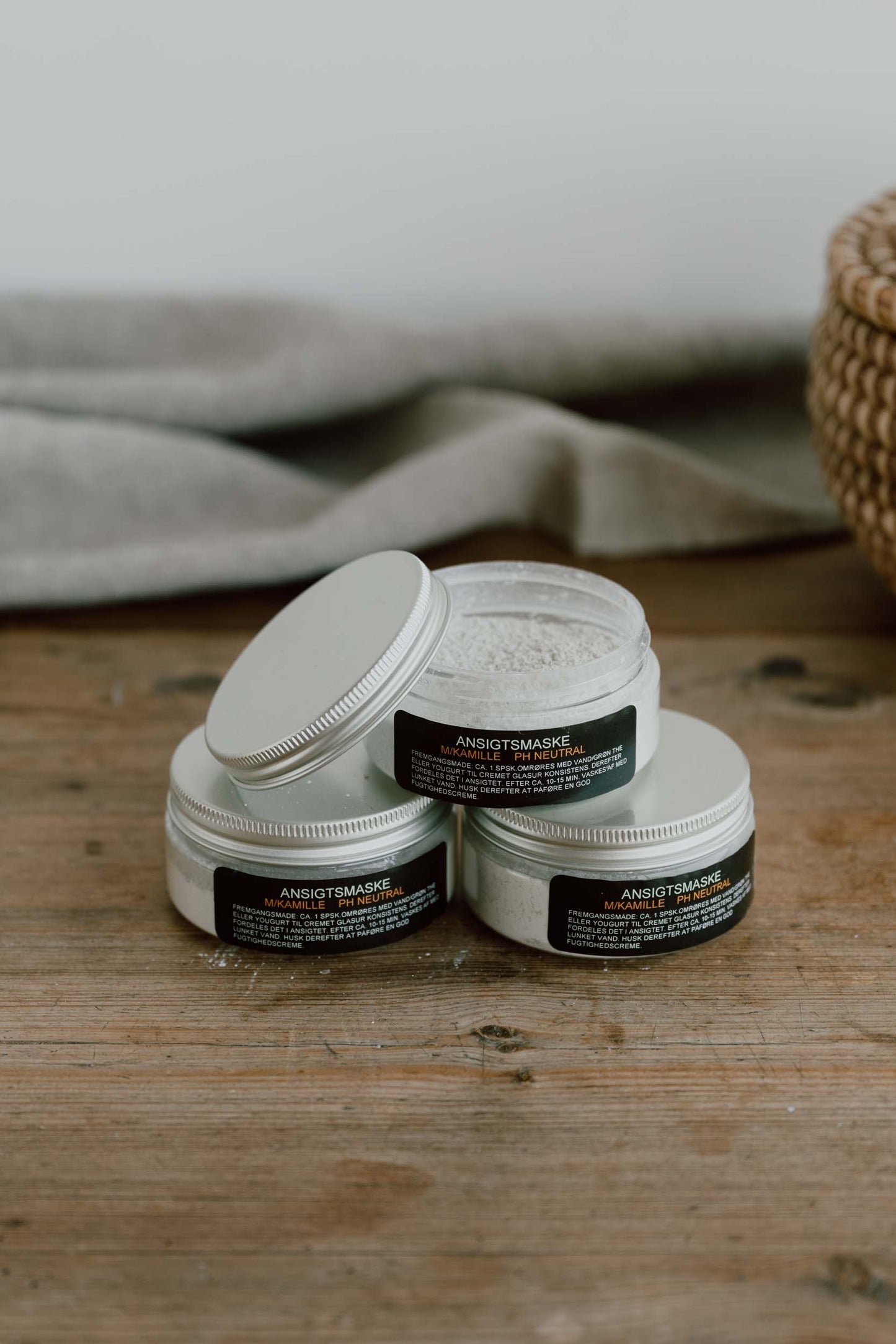 Ansigtsmaske - Kamille